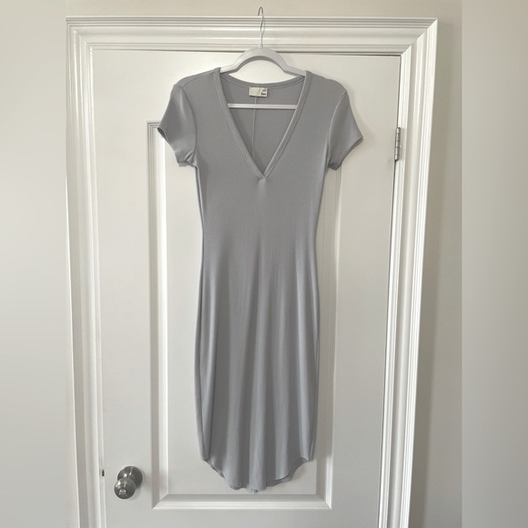 Wilfred Free Corin Dress - Size S Colour: Baby Blue - Picture 1 of 8